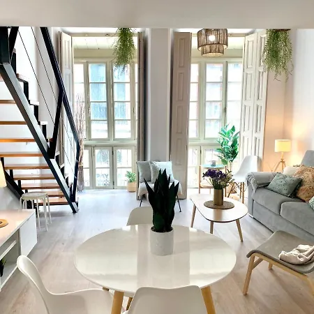 Homely Loft Especerias شقة مالقة